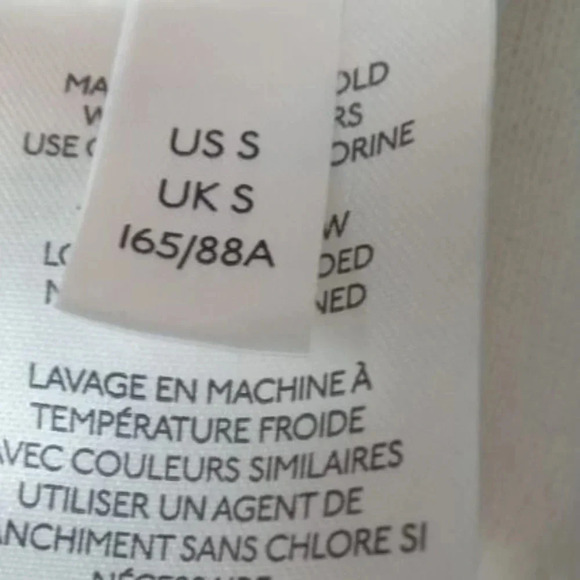 Free People We The Free Calissa Hacci Cream Long Sleeve Crop Top Size S - Picture 10 of 10